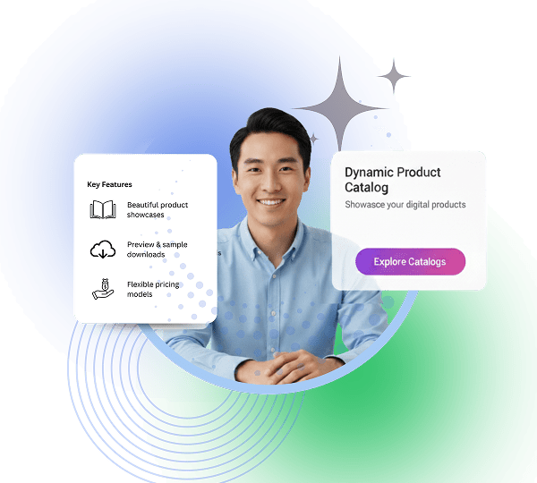 Dynamic product catalog interface